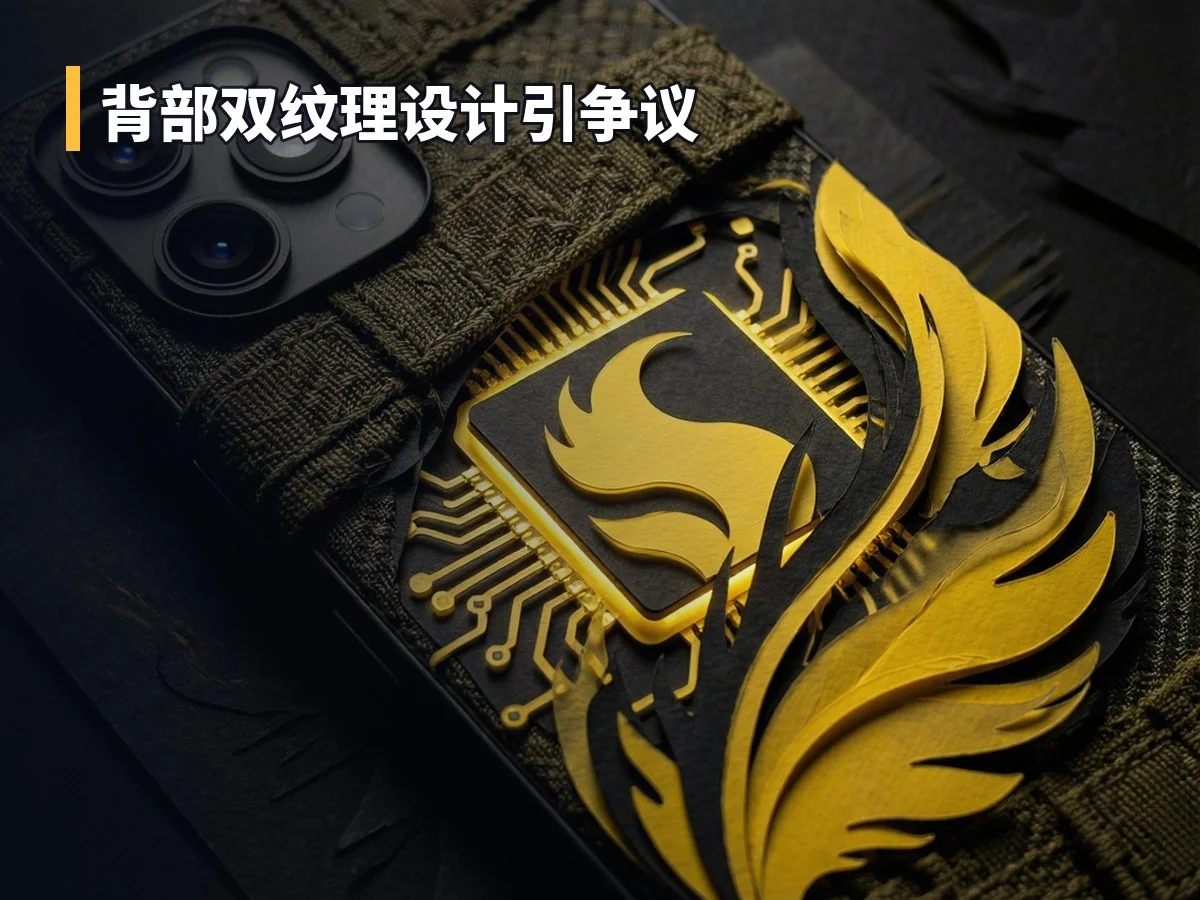 背部双纹理设计引争议