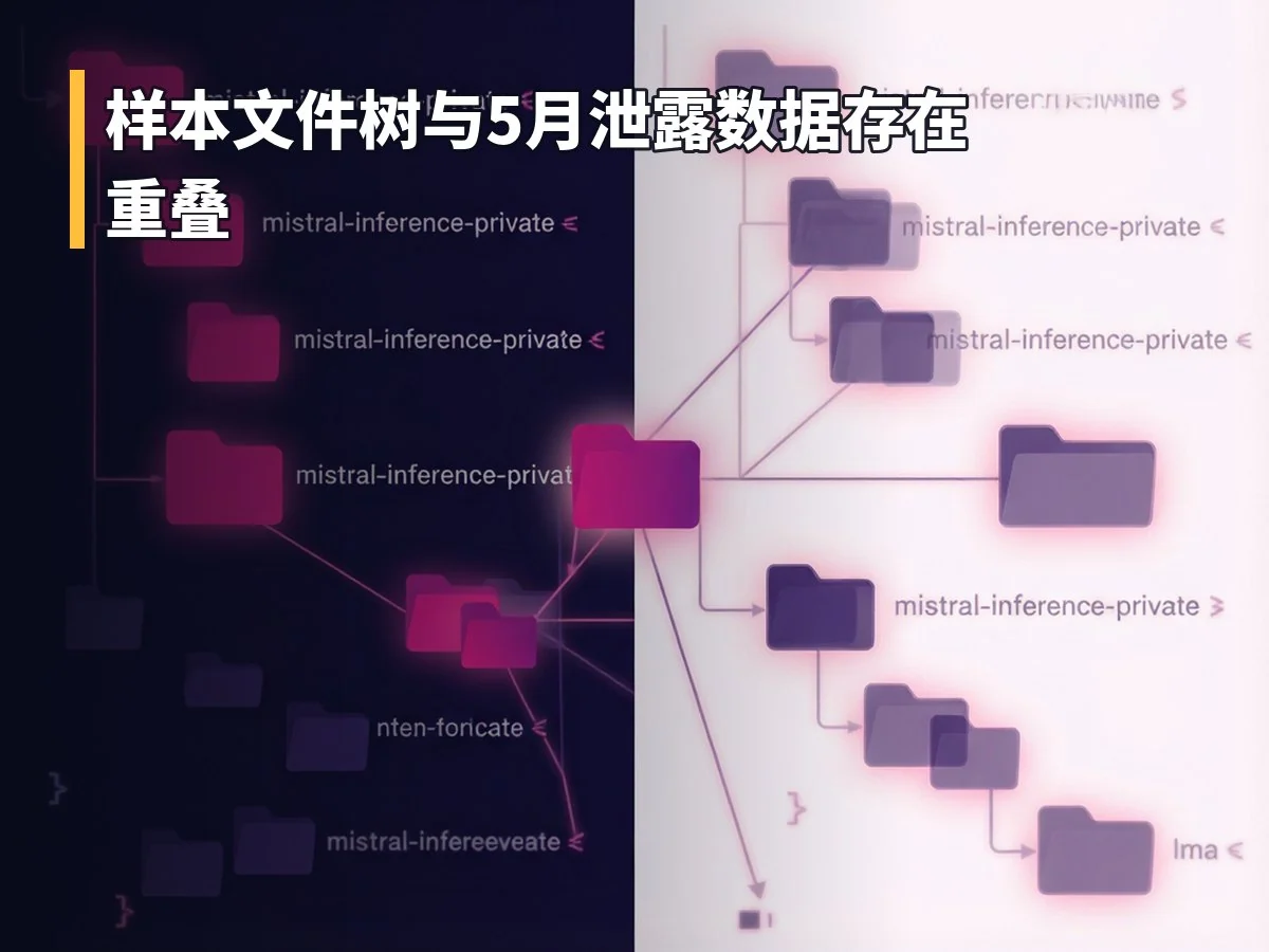 样本文件树与5月泄露数据存在重叠
