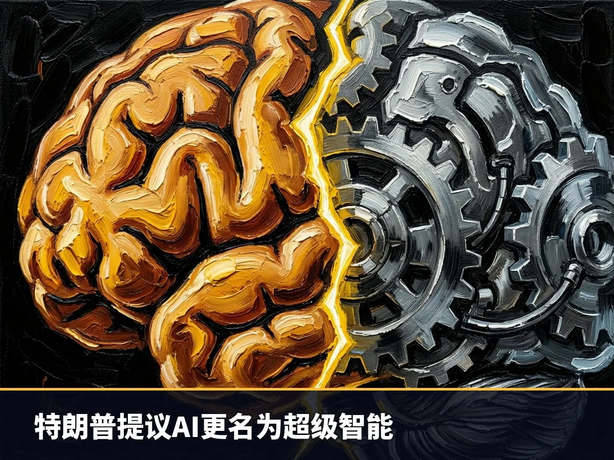 特朗普提议AI更名为超级智能