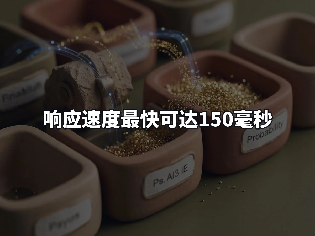 响应速度最快可达150毫秒