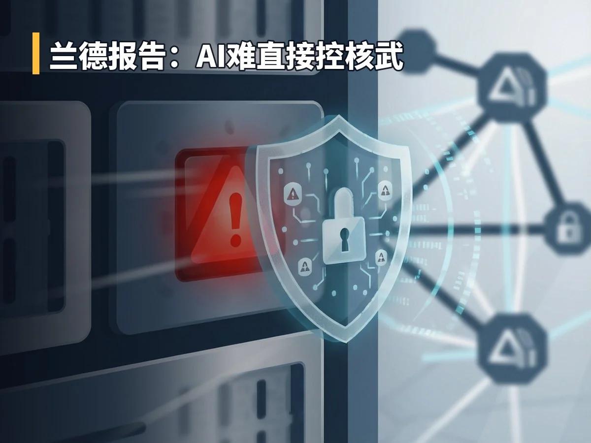 兰德报告:AI难直接控核武