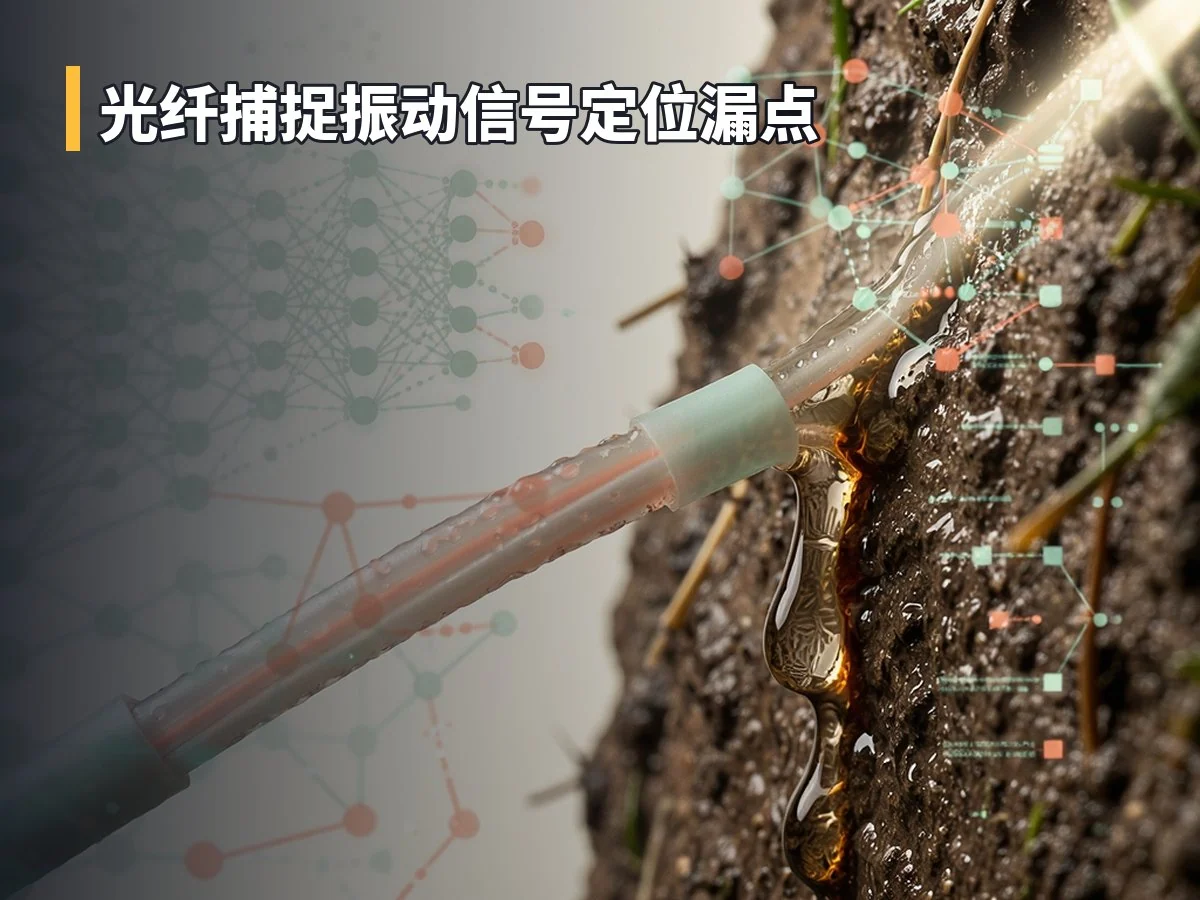 光纤捕捉振动信号定位漏点