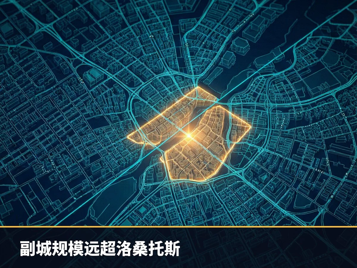 副城规模远超洛桑托斯