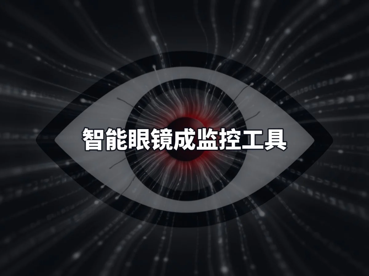 智能眼镜成监控工具