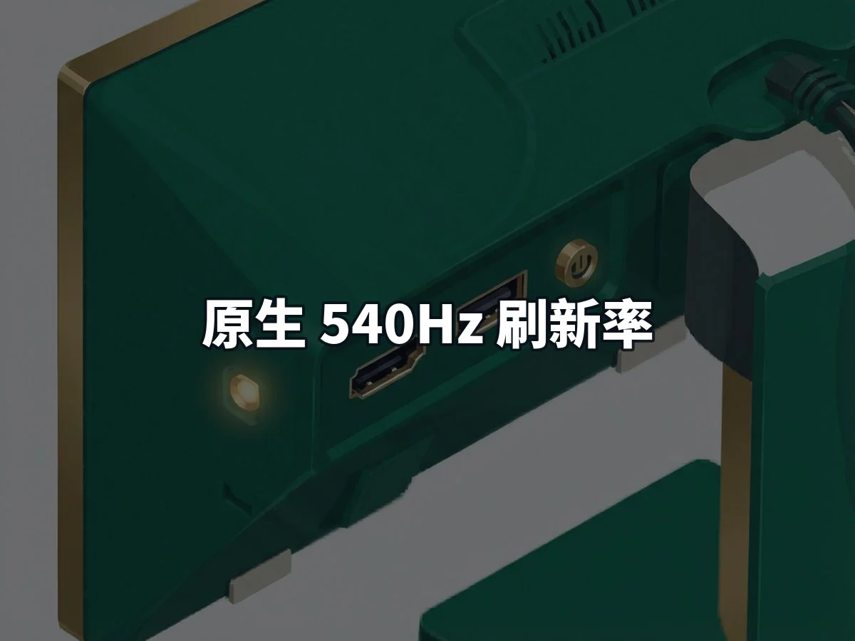 原生 540Hz 刷新率