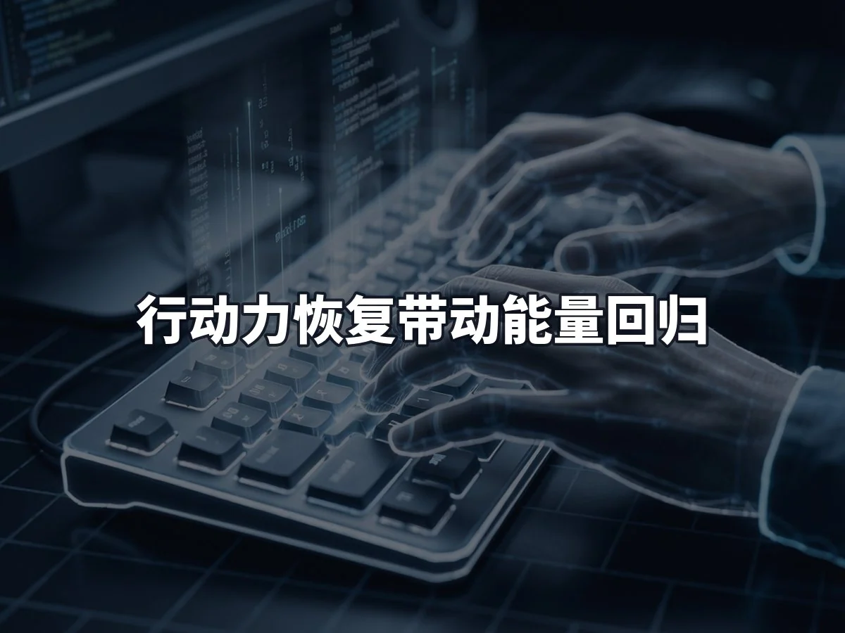 行动力恢复带动能量回归
