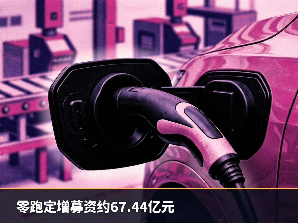 零跑定增募资约67.44亿元