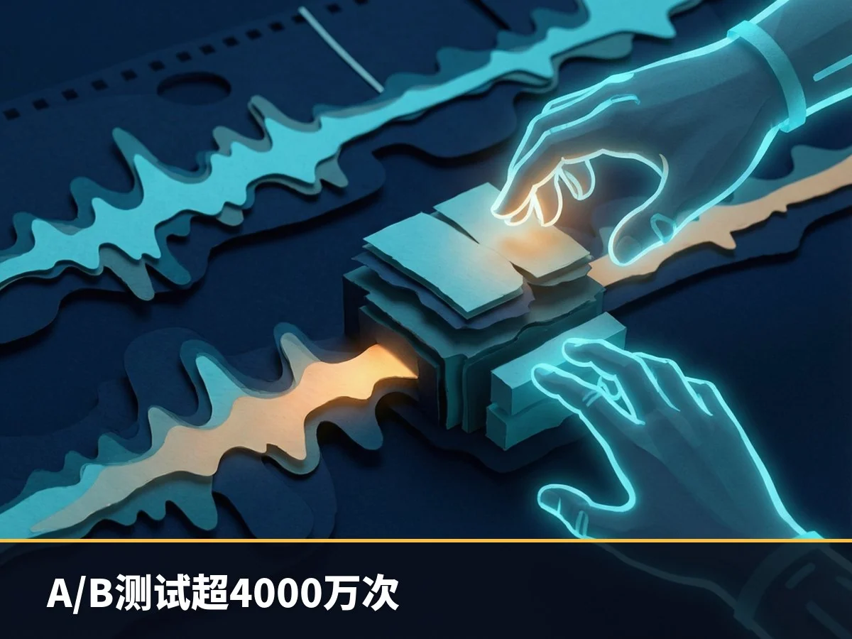 A/B测试超4000万次