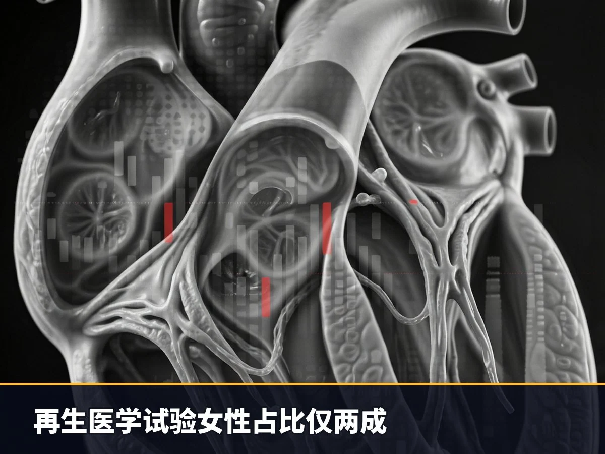 再生医学试验女性占比仅两成