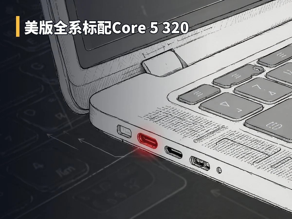 美版全系标配Core 5 320