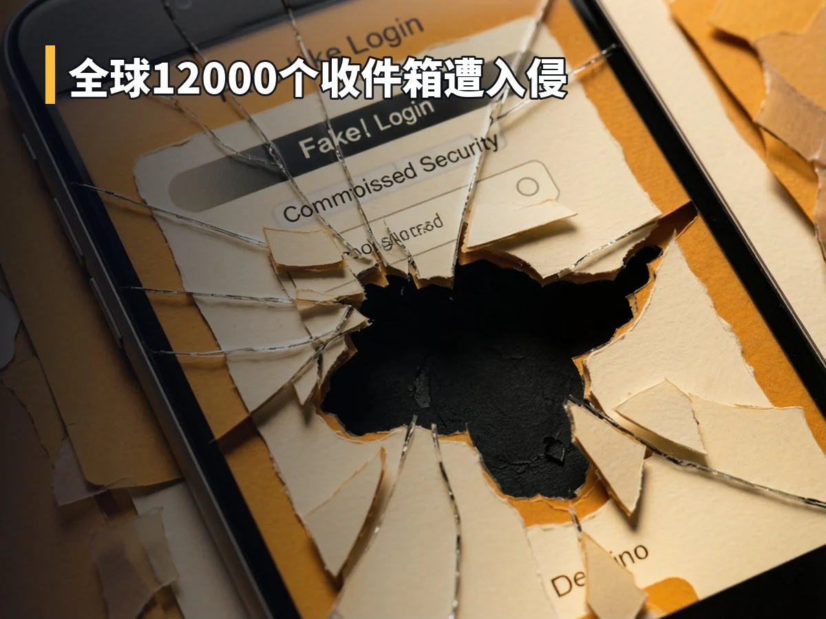 全球12000个收件箱遭入侵