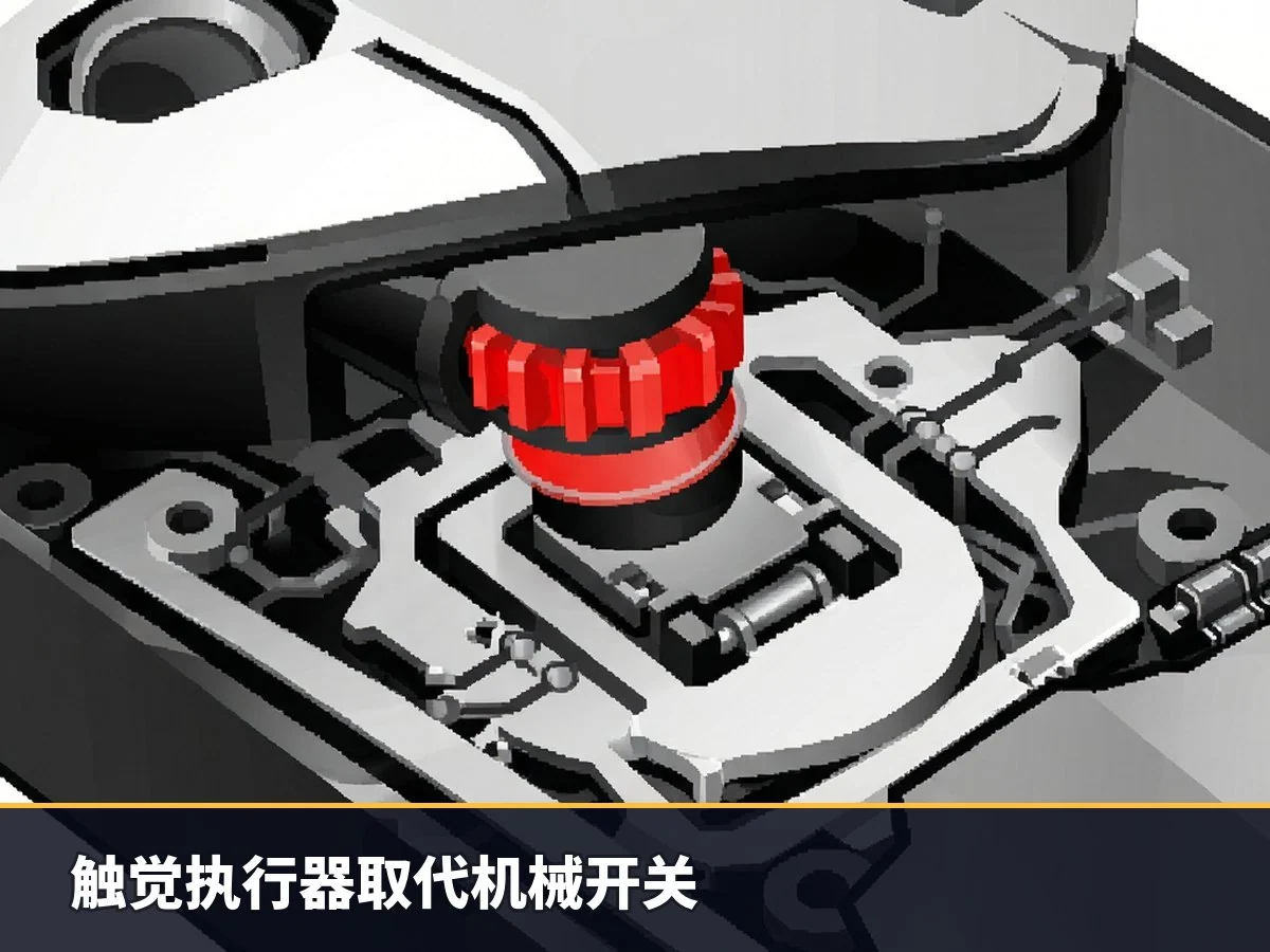 触觉执行器取代机械开关