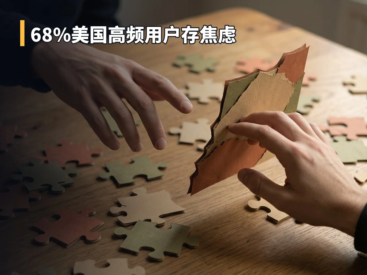 68%美国高频用户存焦虑