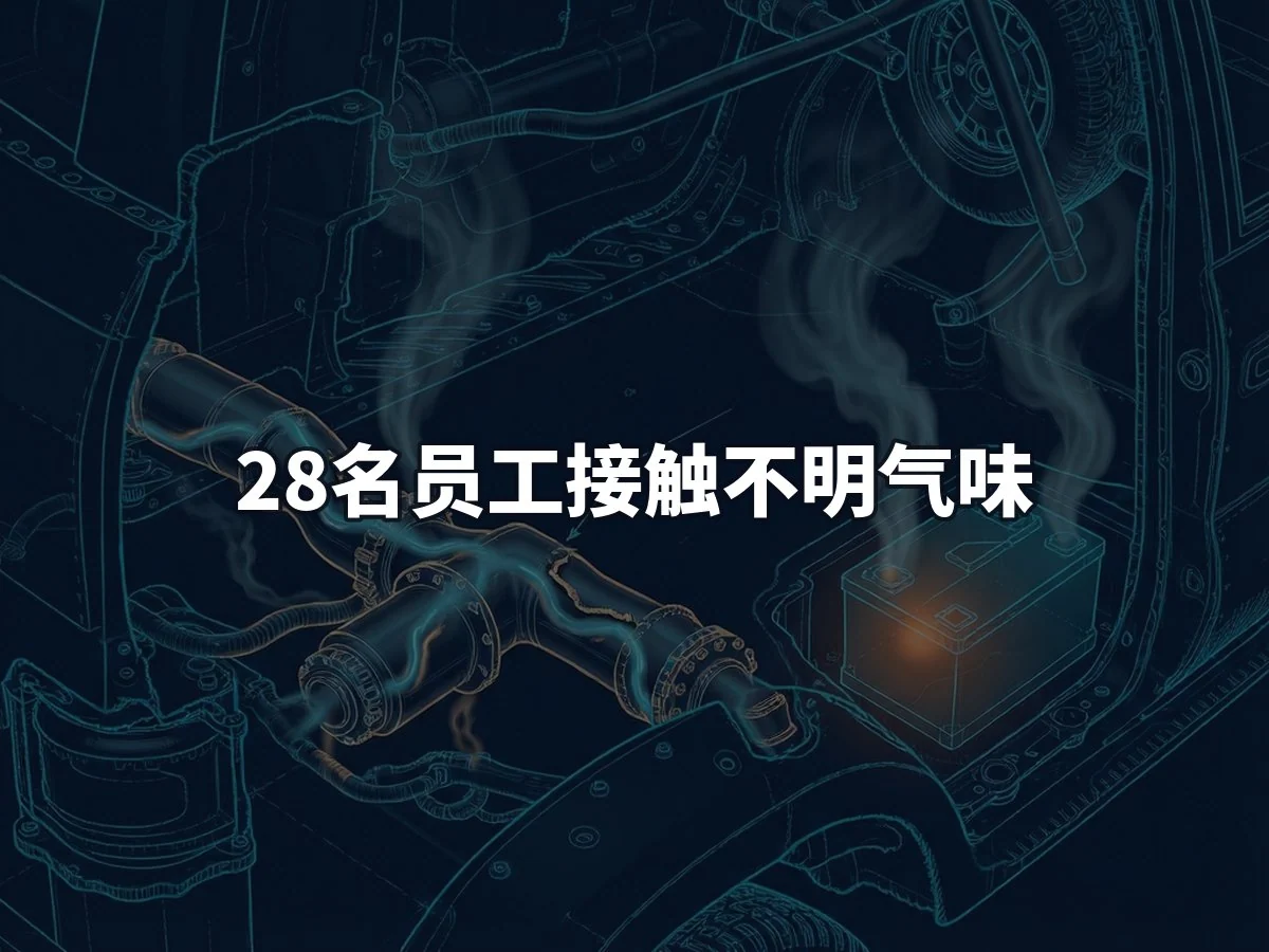 28名员工接触不明气味
