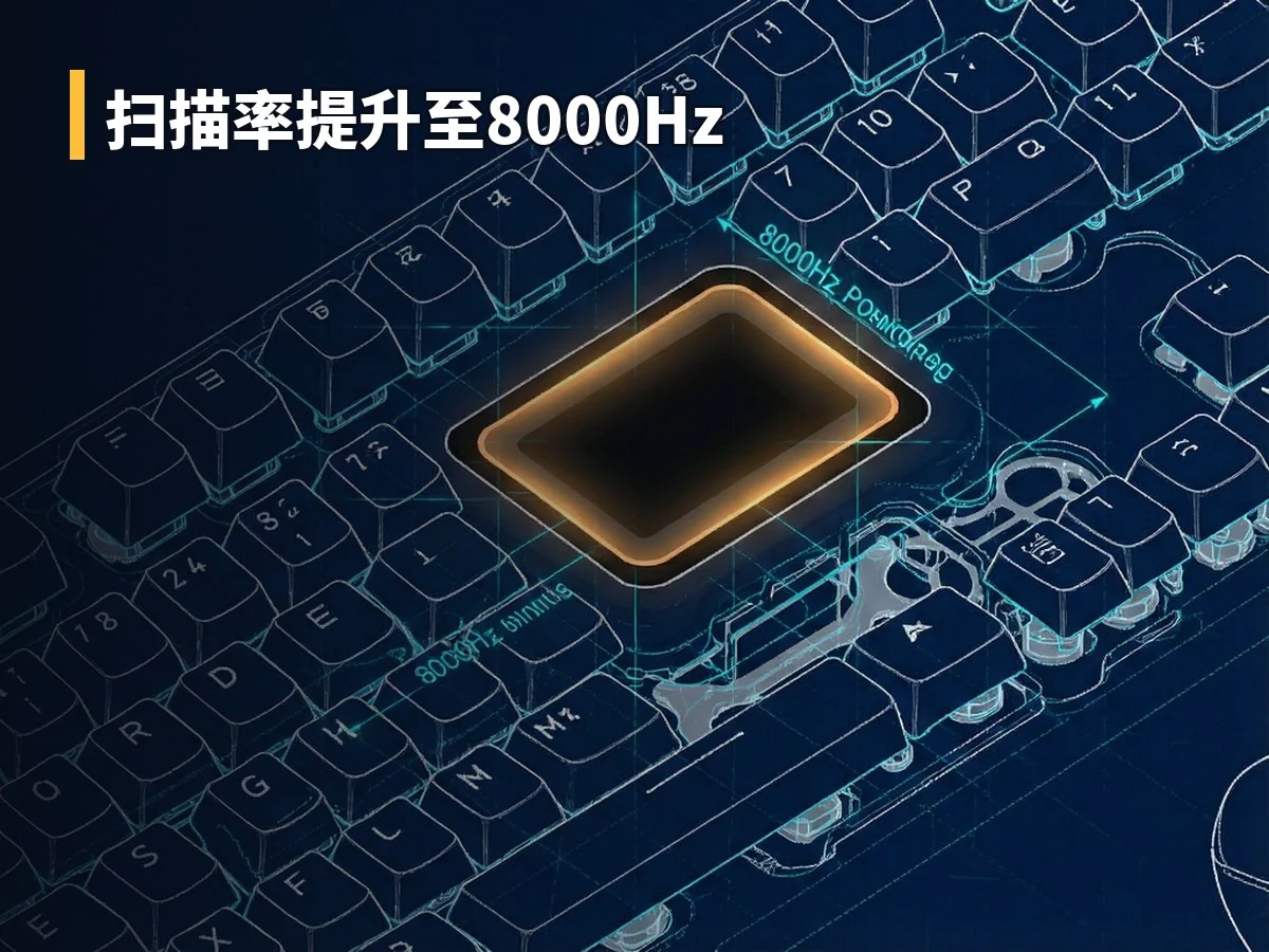 扫描率提升至8000Hz