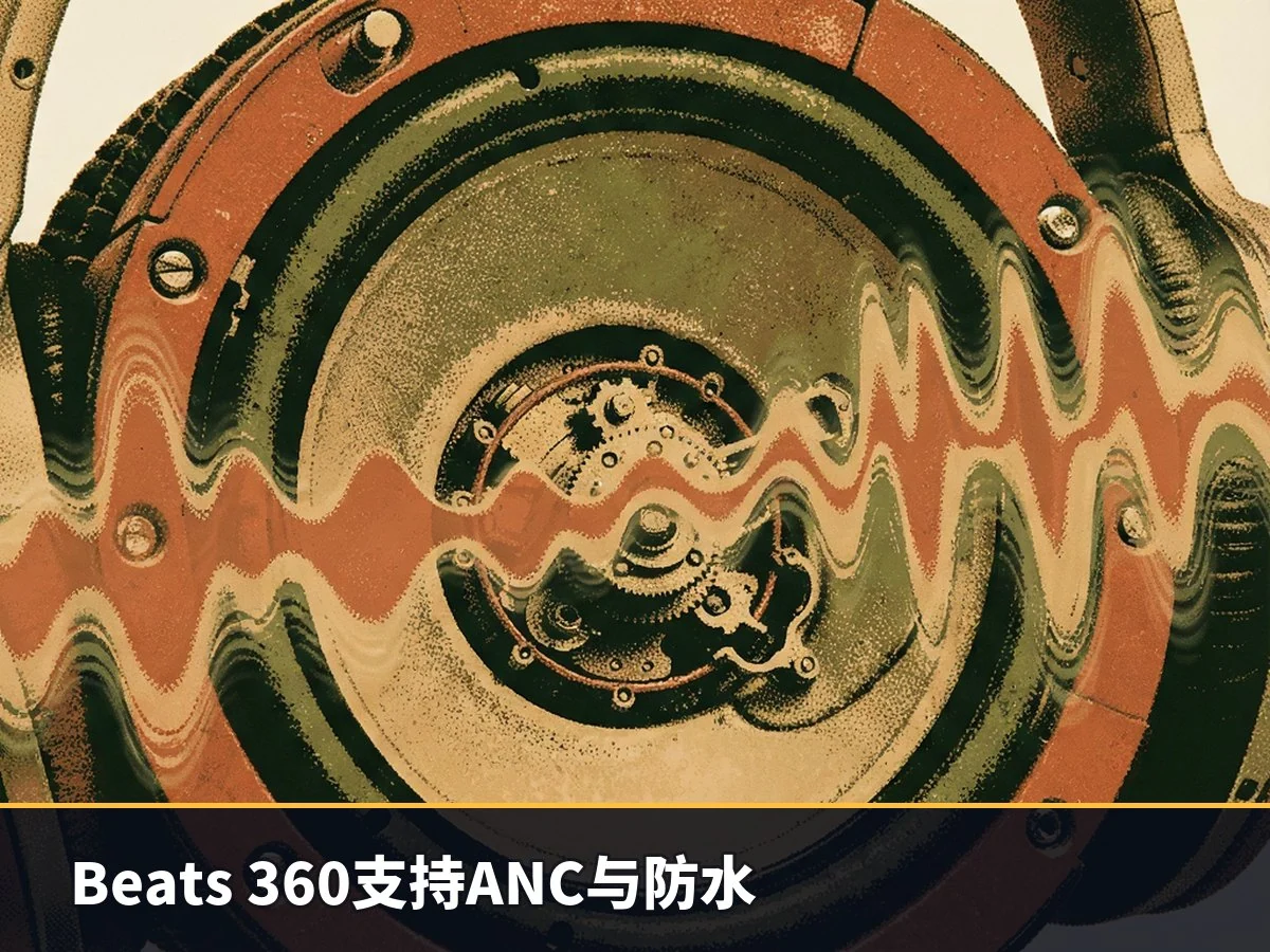 Beats 360支持ANC与防水