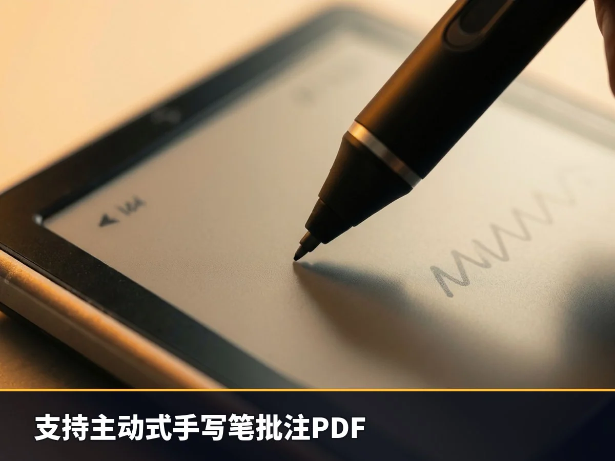 支持主动式手写笔批注PDF