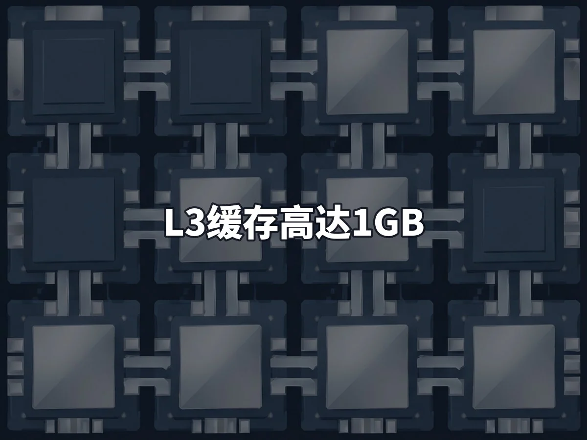 L3缓存高达1GB