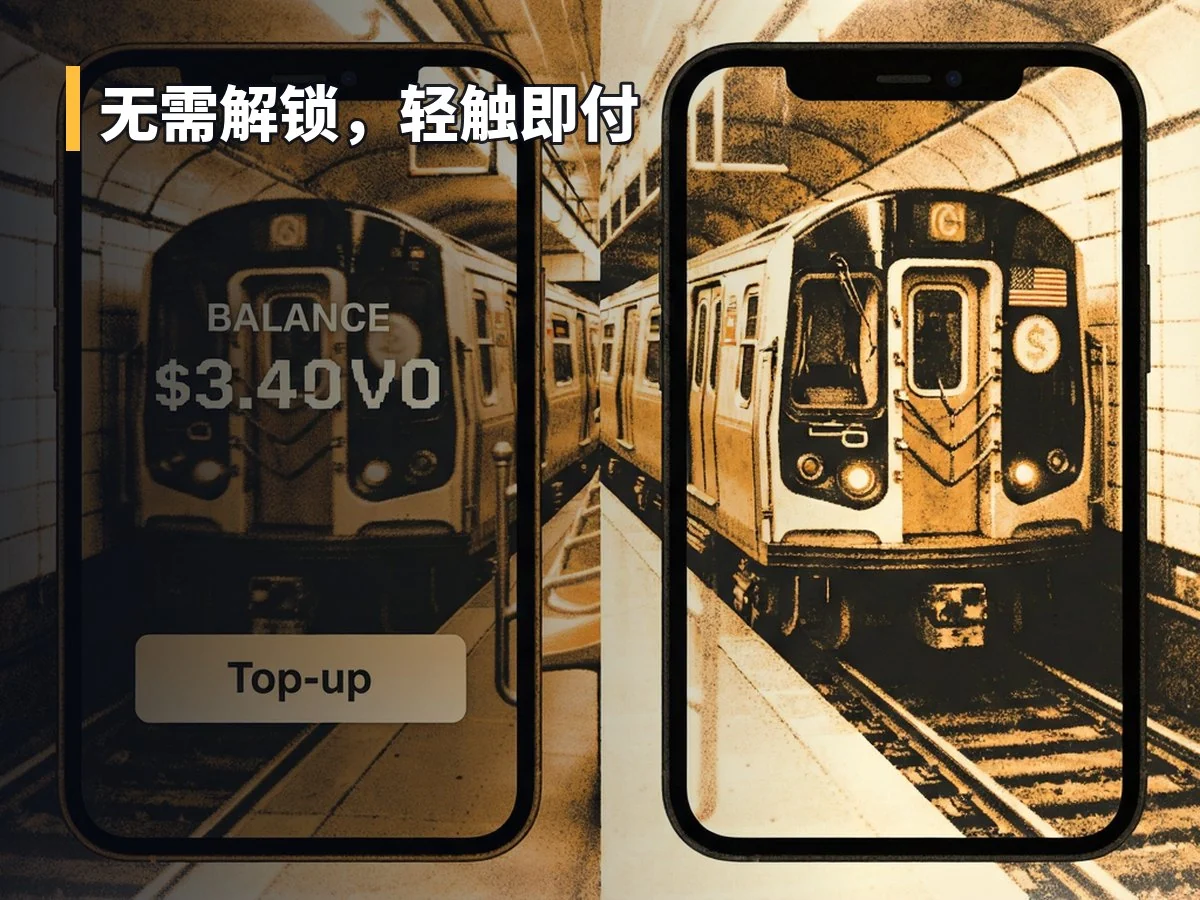 无需解锁,轻触即付