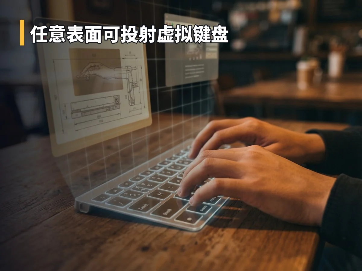 任意表面可投射虚拟键盘