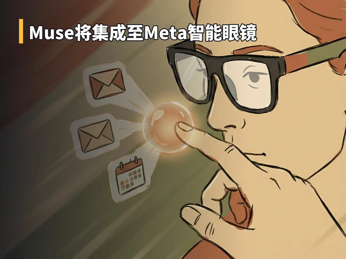 Muse将集成至Meta智能眼镜