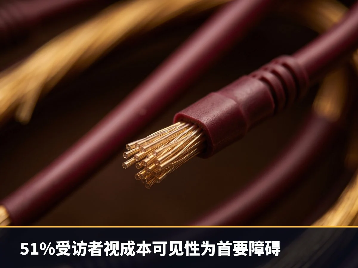 51%受访者视成本可见性为首要障碍