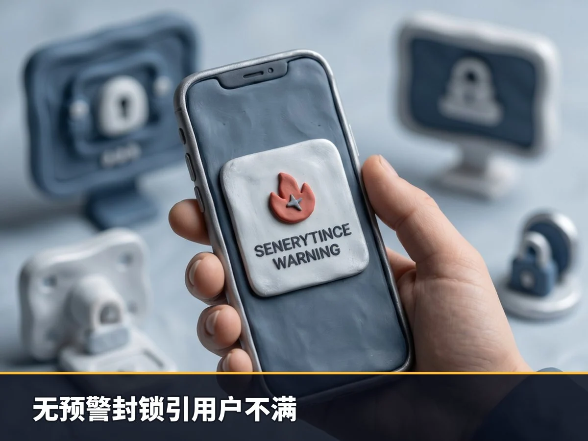 无预警封锁引用户不满
