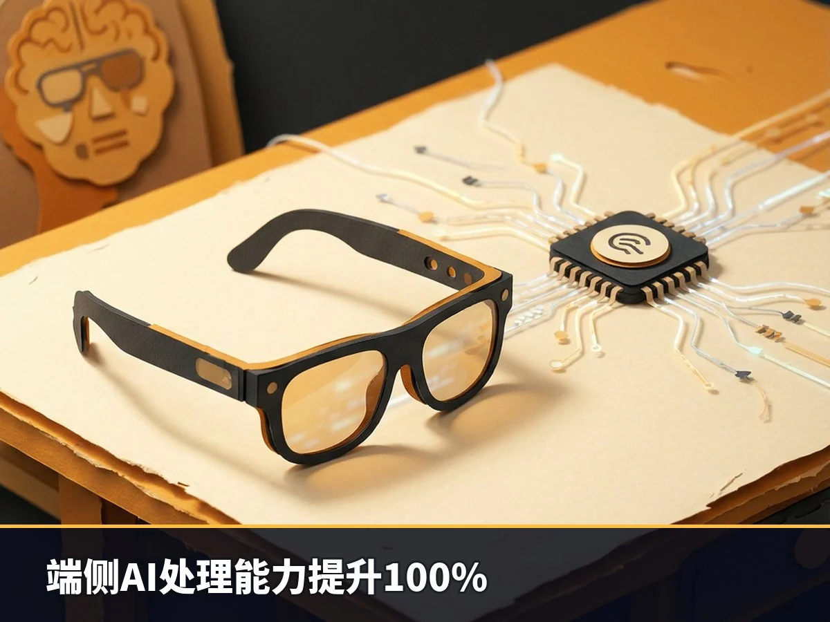 端侧AI处理能力提升100%