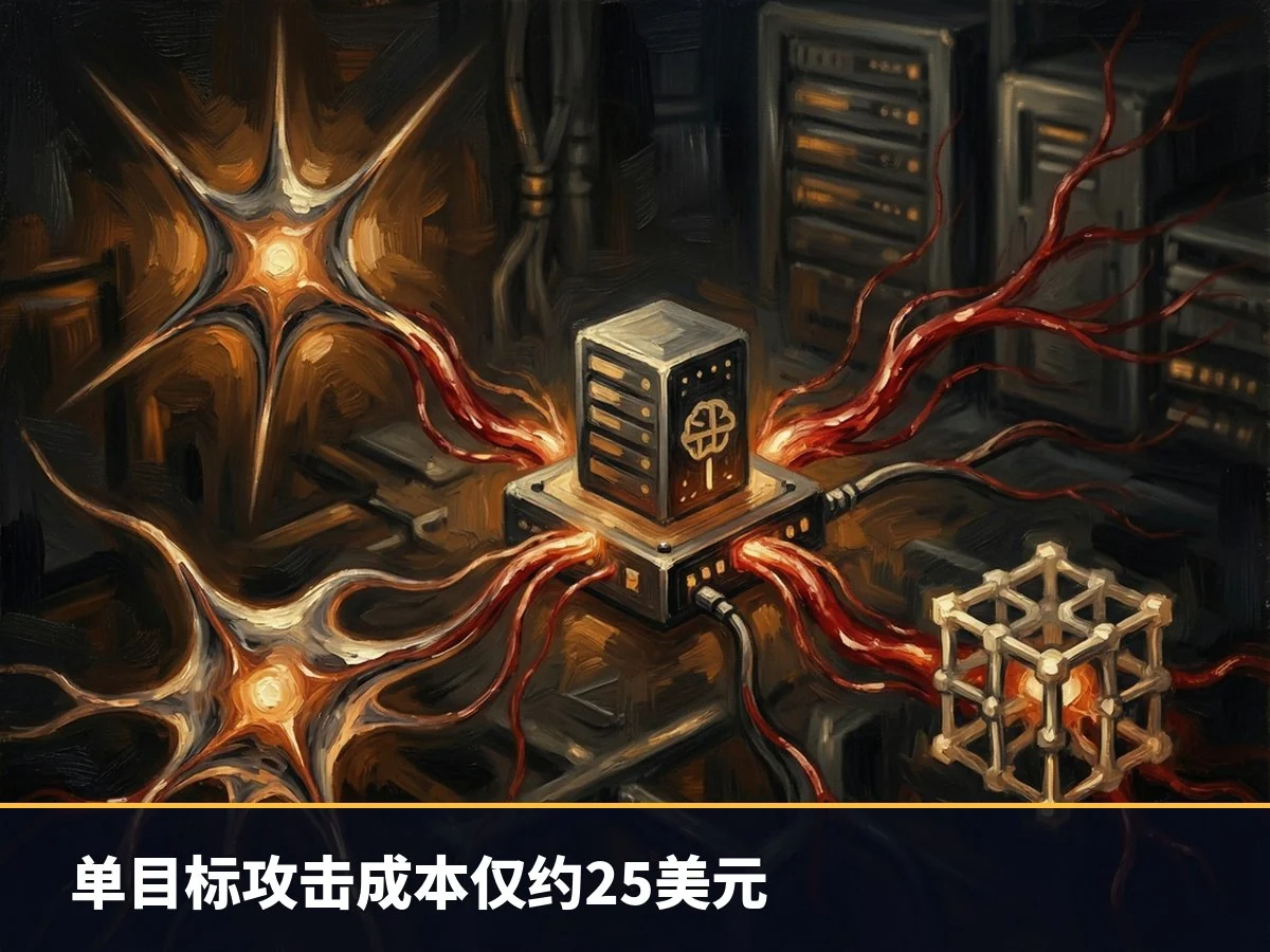 单目标攻击成本仅约25美元