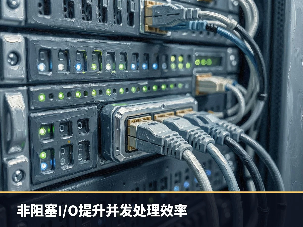 非阻塞I/O提升并发处理效率