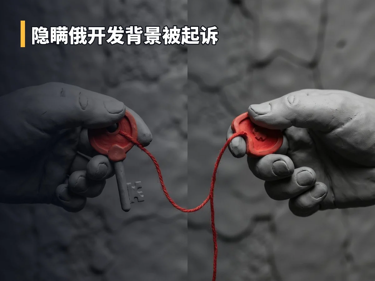 隐瞒俄开发背景被起诉