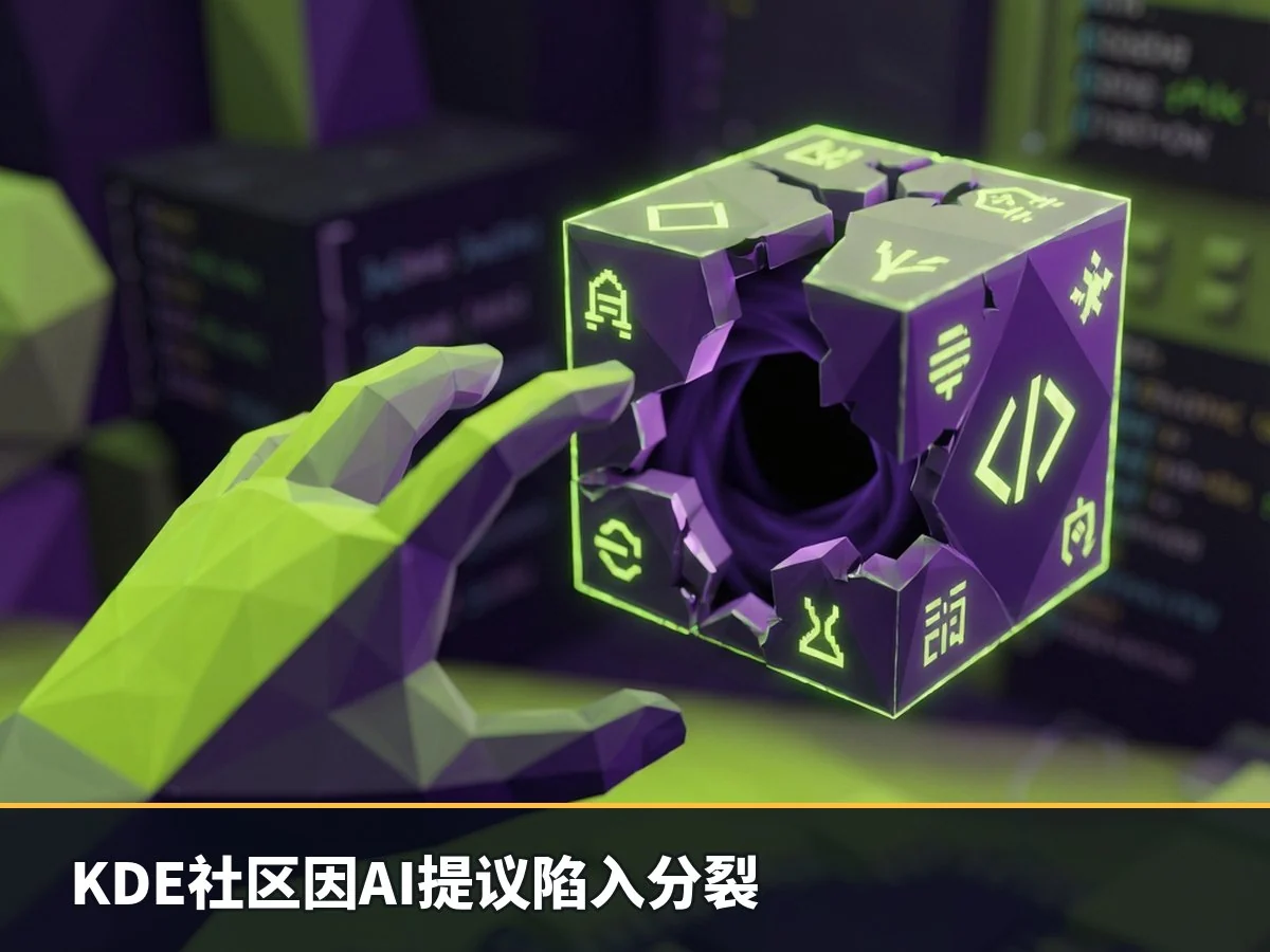 KDE社区因AI提议陷入分裂