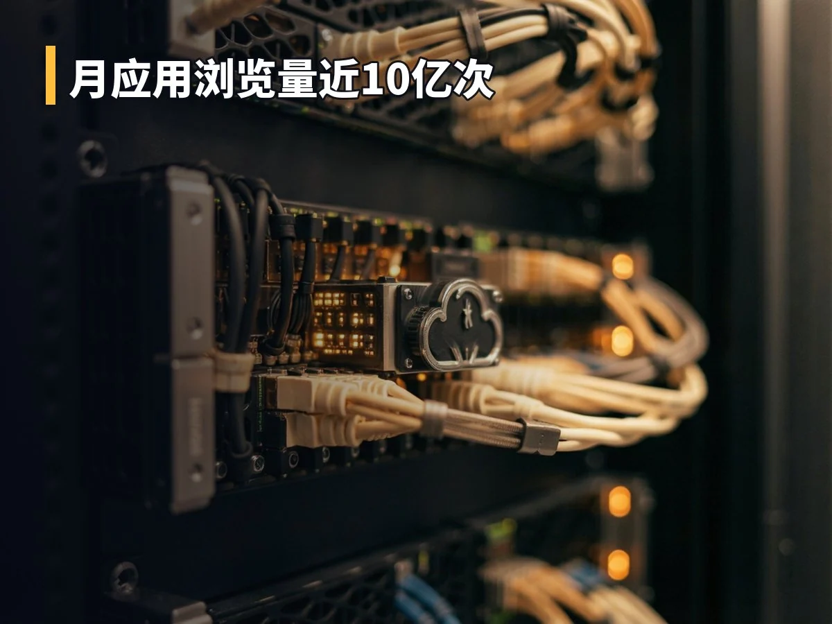 月应用浏览量近10亿次