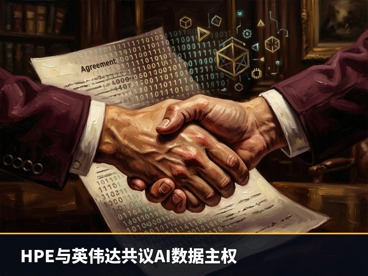 HPE与英伟达共议AI数据主权