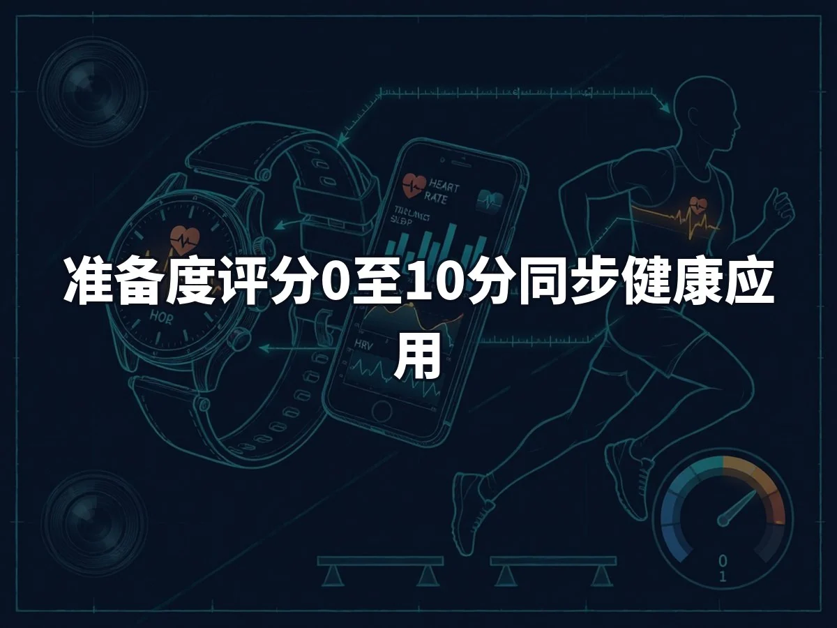 准备度评分0至10分同步健康应用