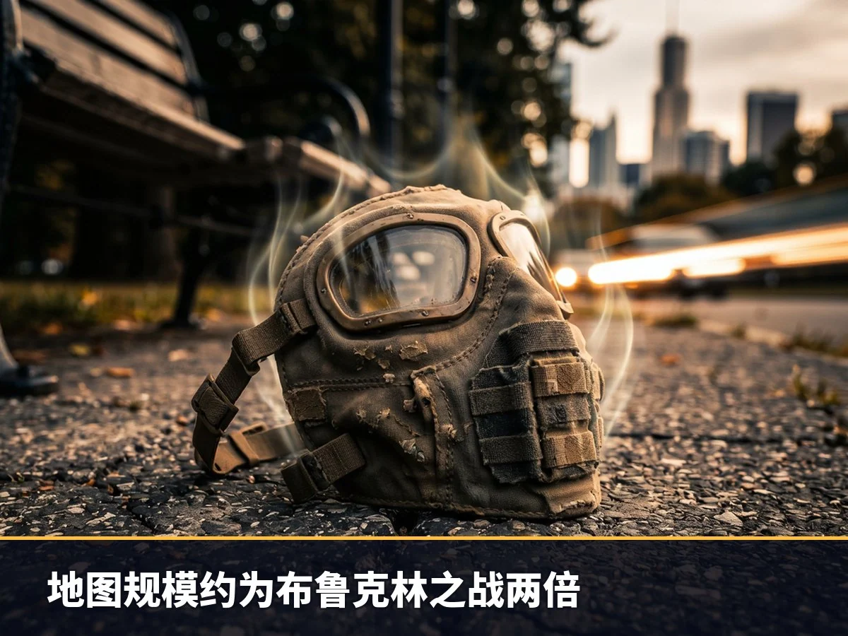 地图规模约为布鲁克林之战两倍