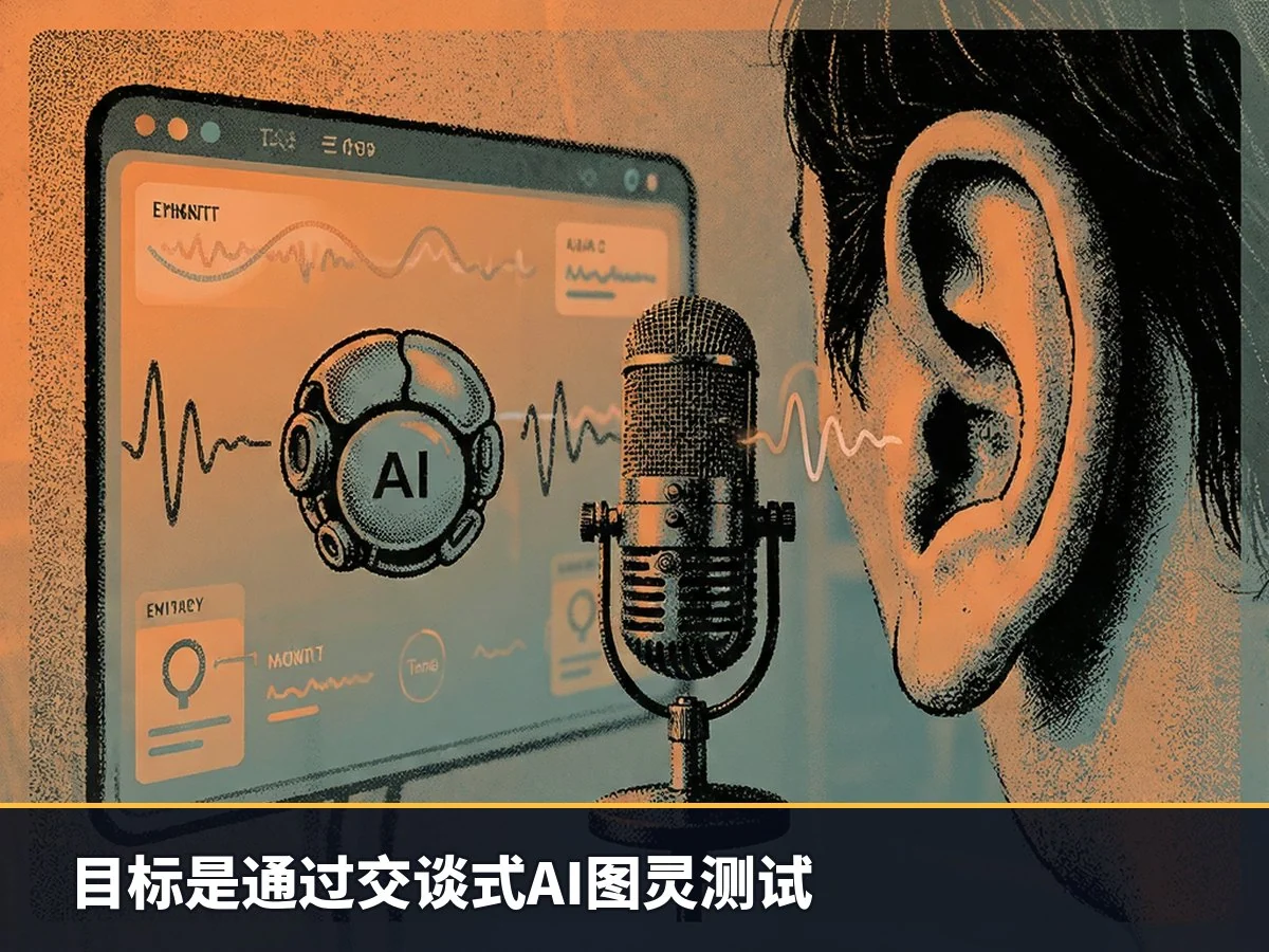 目标是通过交谈式AI图灵测试