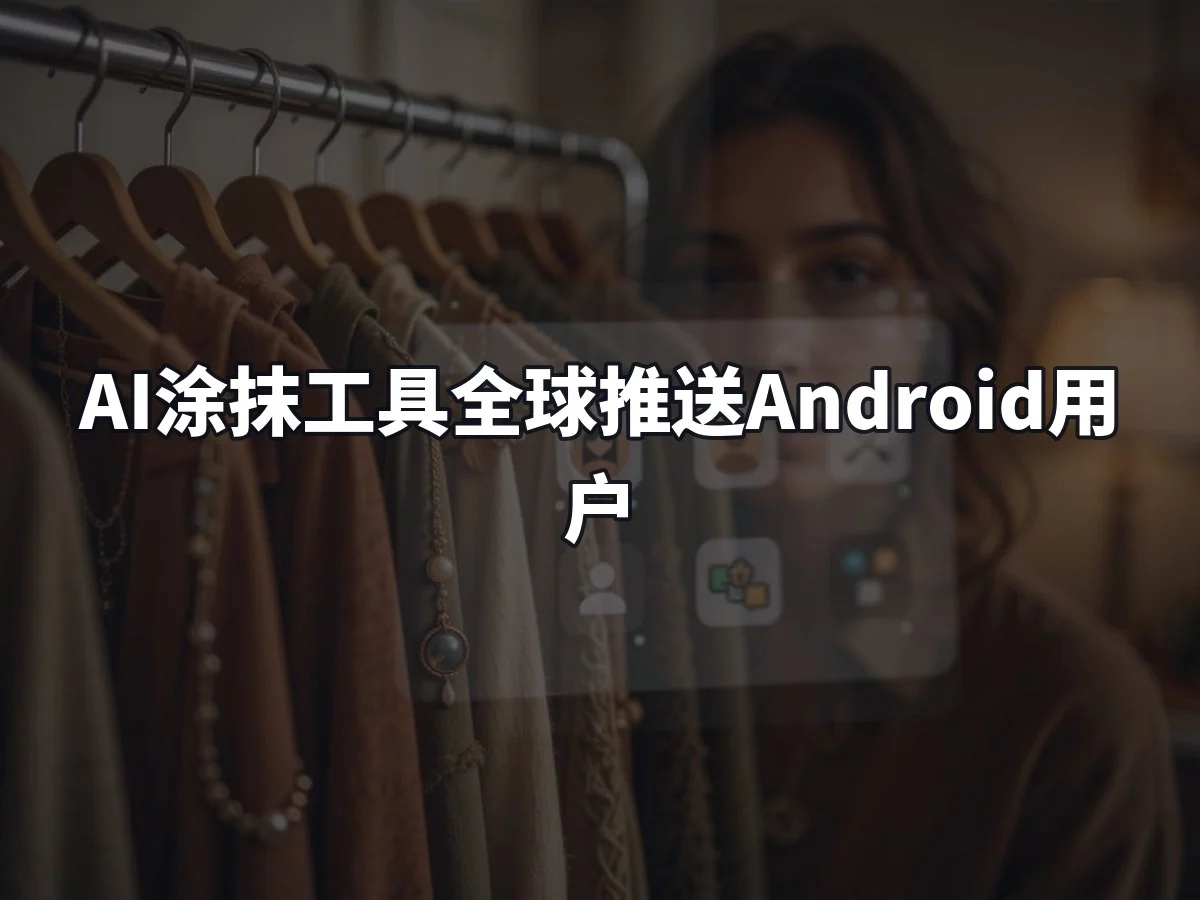 AI涂抹工具全球推送Android用户