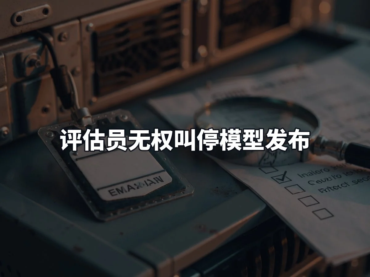 评估员无权叫停模型发布