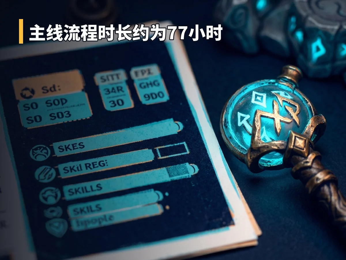 主线流程时长约为77小时