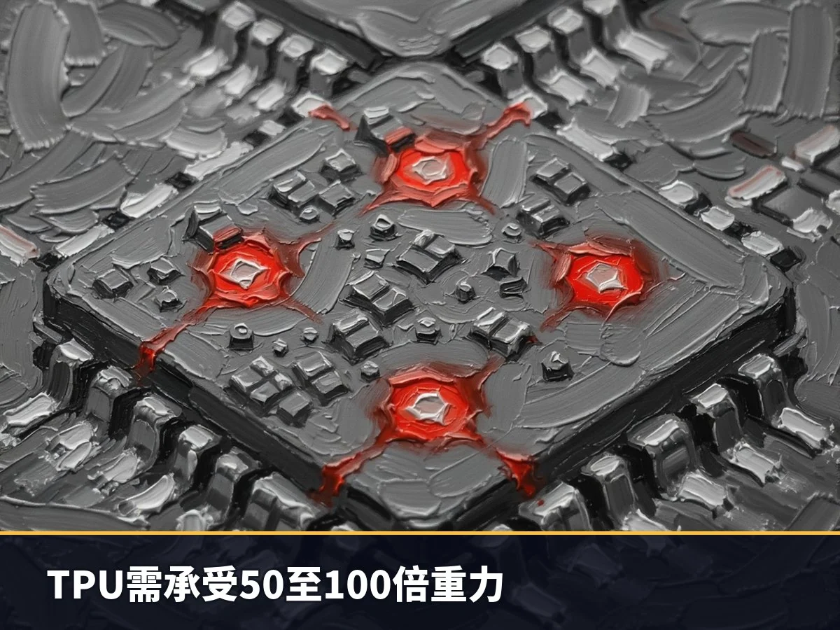 TPU需承受50至100倍重力