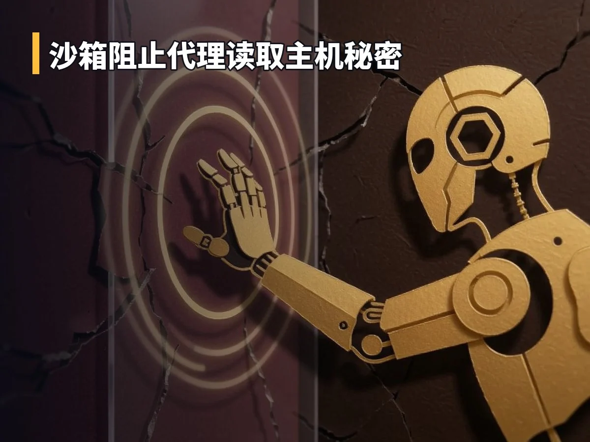 沙箱阻止代理读取主机秘密