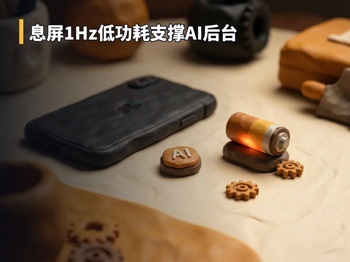息屏1Hz低功耗支撑AI后台