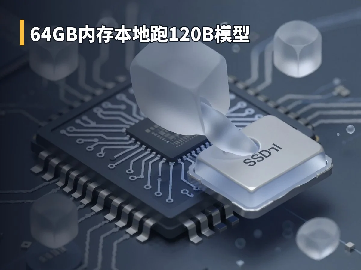 64GB内存本地跑120B模型