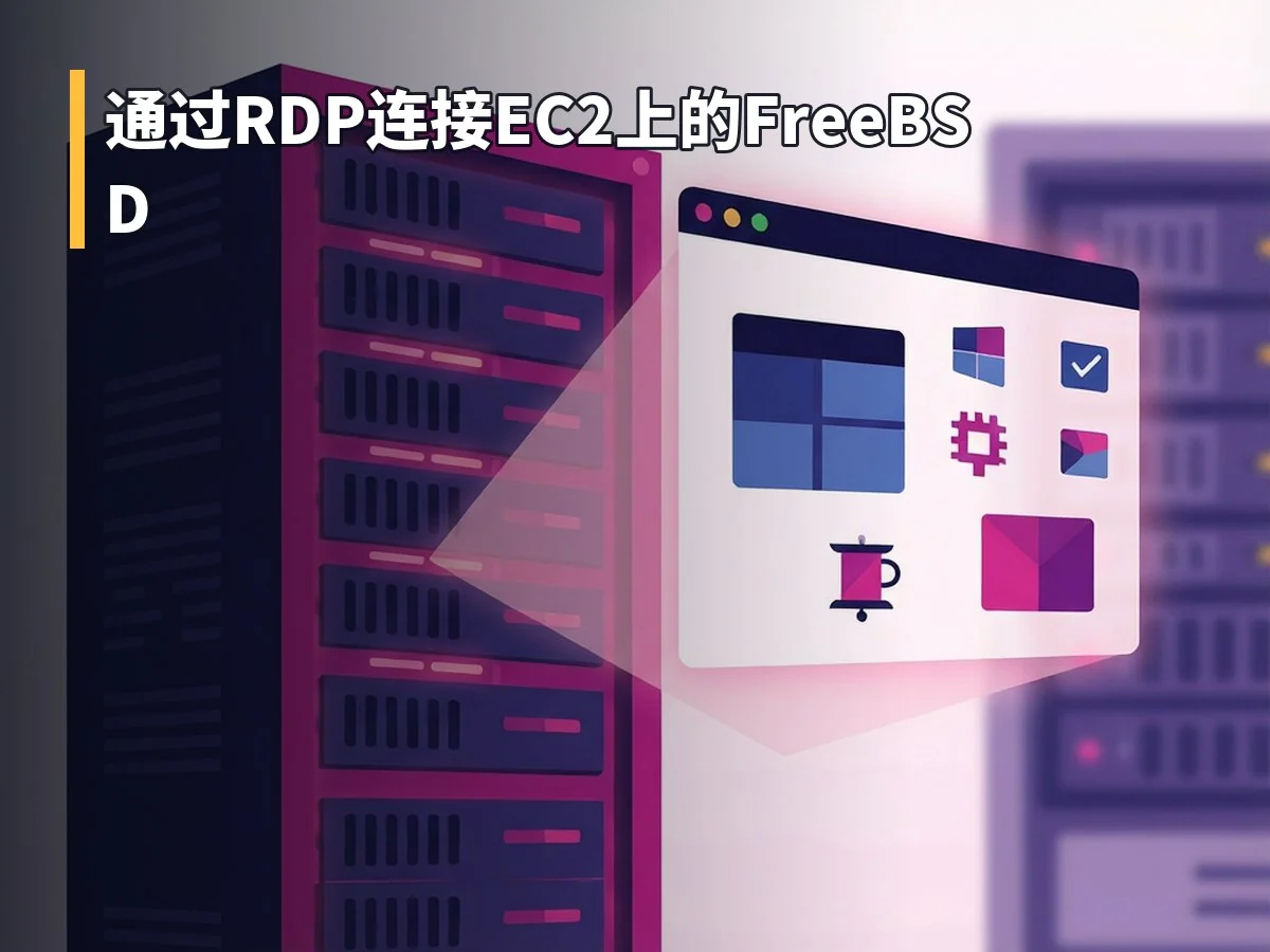 通过RDP连接EC2上的FreeBSD