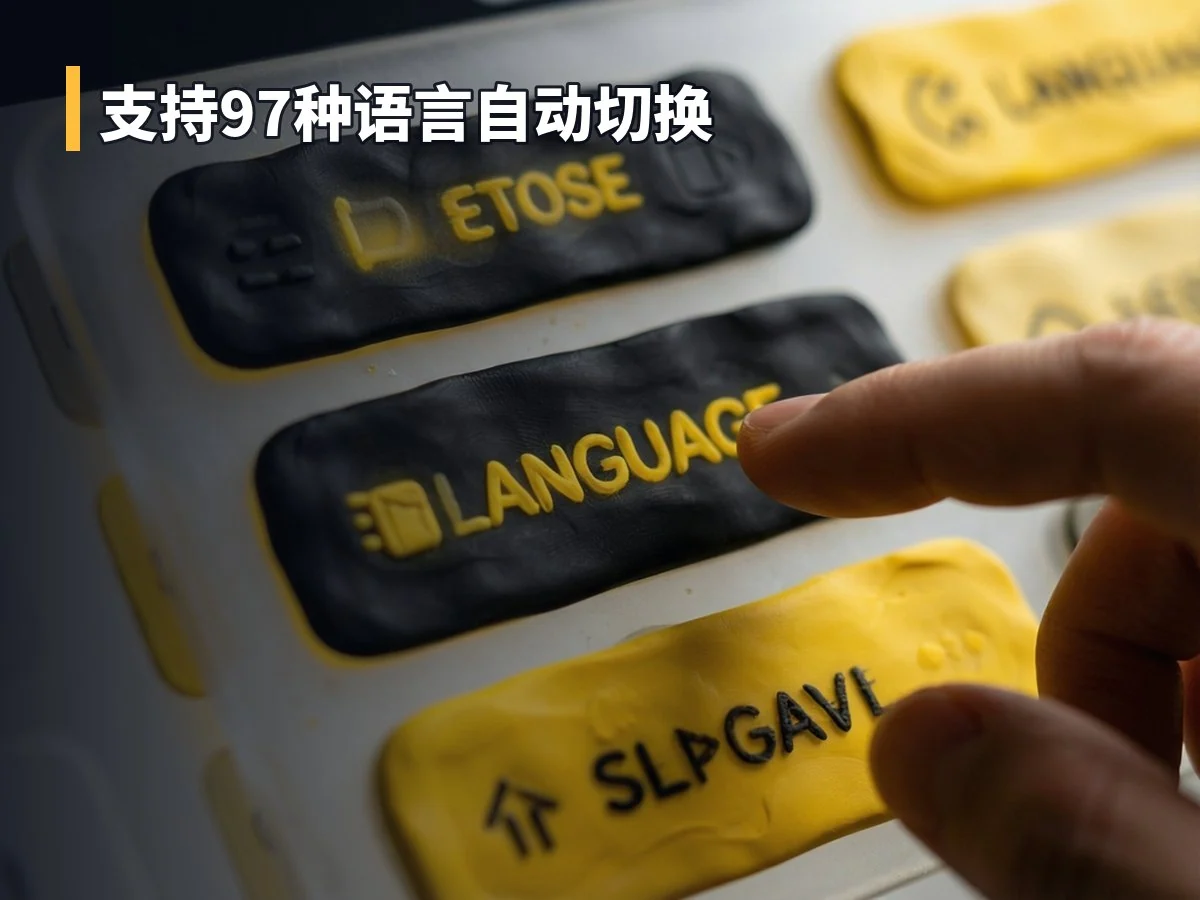 支持97种语言自动切换