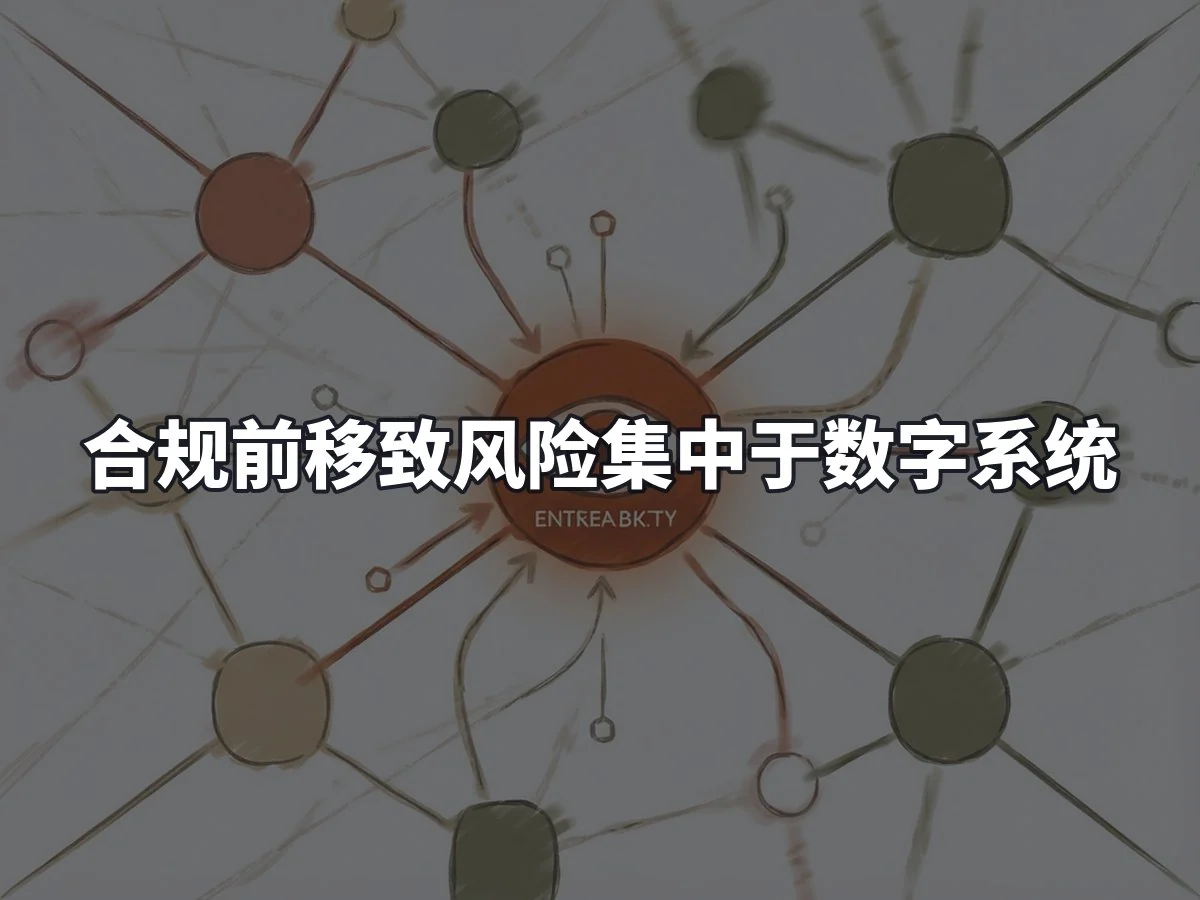 合规前移致风险集中于数字系统