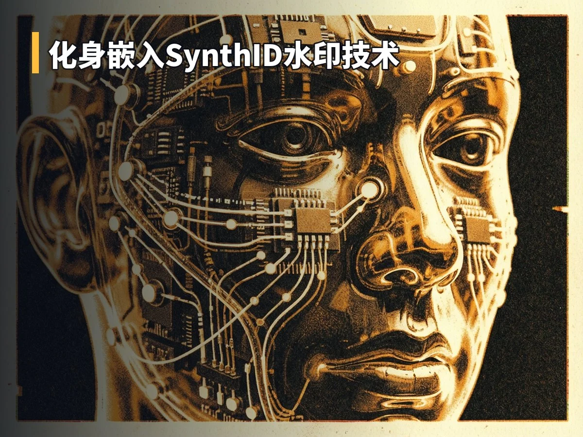 化身嵌入SynthID水印技术