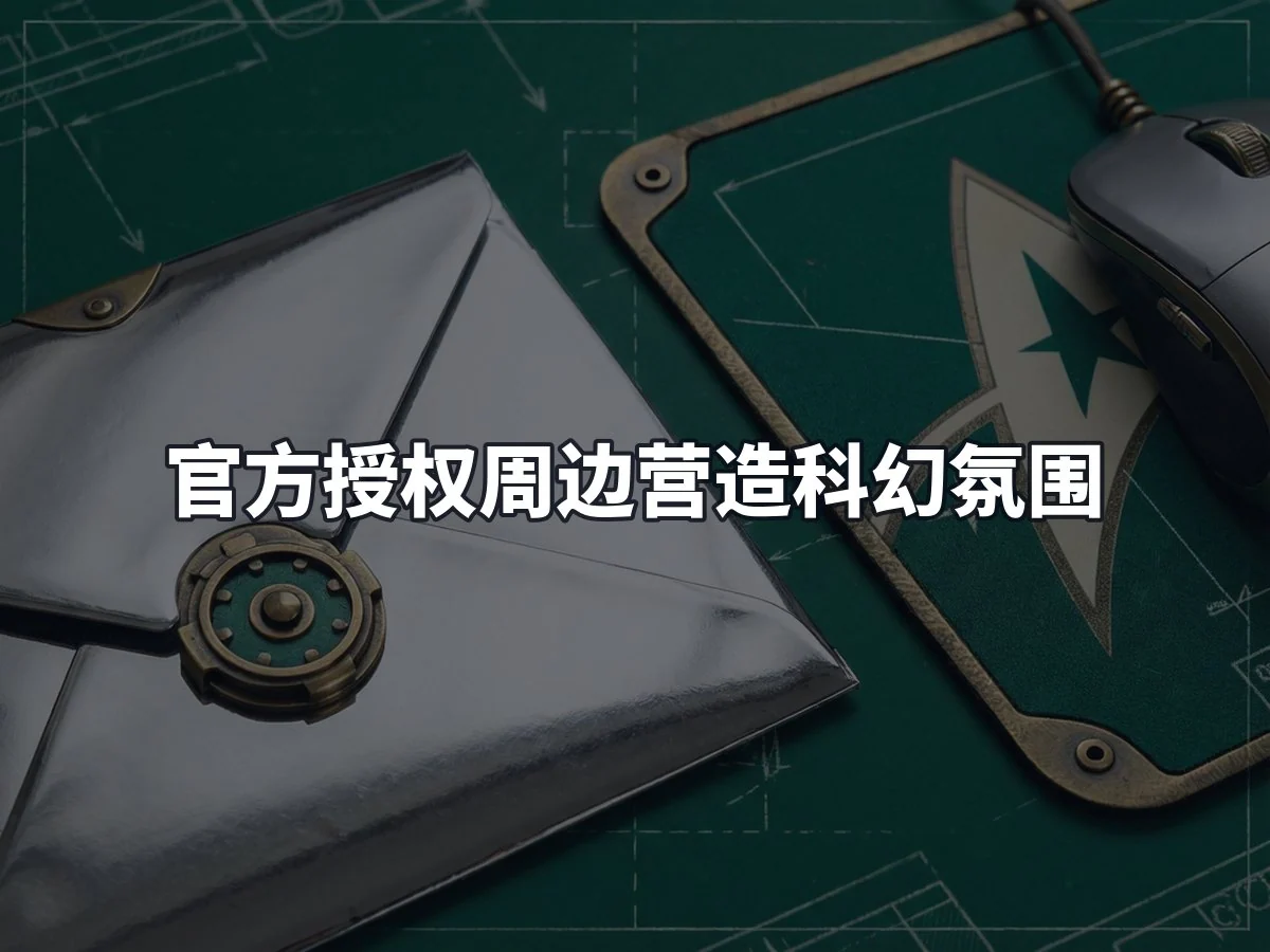 官方授权周边营造科幻氛围
