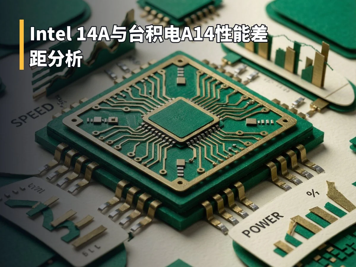 Intel 14A与台积电A14性能差距分析